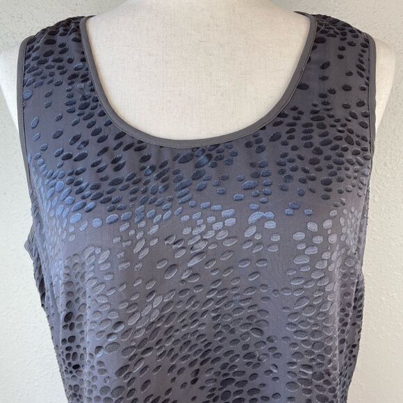 Halogen Silk Blend Dress Tank Top Size M EUC - Picture 2 of 6